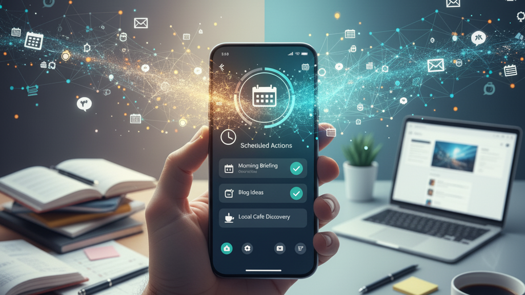 SCHEDULE ACTIONS IN GEMINI APPS intelligence overview